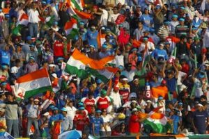 Indians celebrate their win over Pakistan in the ICC World Cup semi-final in March 2011. Photo: PTI / The Hindu