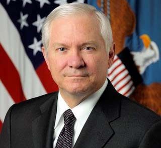 The original photograph of Robert Gates 